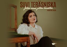 Suvi Teräsniska syksyllä parinkymmenen kaupungin kiertueelle