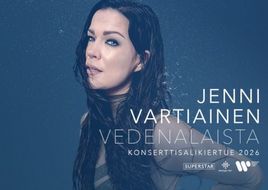 Jenni Vartiainen syksyllä ainutlaatuiselle konserttisalikiertueelle