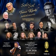 Solo Soi! Toivo K&auml;rki juhlakonsertti