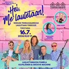 Hei, me lauletaan! Tehdassaari