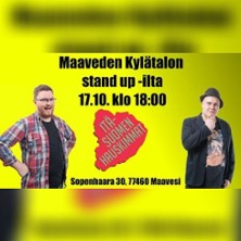 Maaveden Kyl&auml;talon stand up -ilta