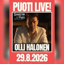 Puoti LIVE! - Olli Halonen 29.8.2026