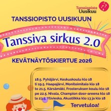 Tanssiva sirkus 2.0 - K&auml;rs&auml;m&auml;en n&auml;yt&ouml;s