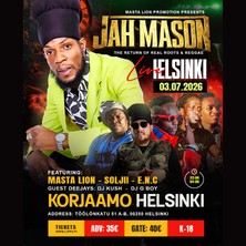 Jah Mason (JM) live in Helsinki