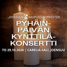 Joensuun kaupunginorkesteri: Pyh&auml;inp&auml;iv&auml;n kynttil&auml;konsertti