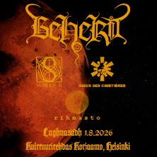 Beherit – Live in Helsinki 2026