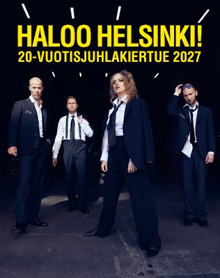 Haloo Helsinki! 20-vuotisjuhlakiertue 2027