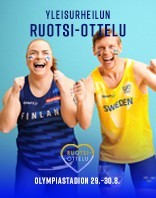 Yleisurheilun Ruotsi-ottelu 2026