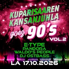 KUPARISAAREN KANSANJUHLA goes 90