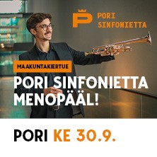Pori Sinfonietta menop&auml;&auml;l!