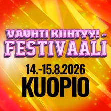 VAUHTI KIIHTYY FESTIVAALI KUOPIO 2026