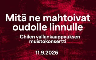 Mitä ne mahtoivat oudolle linnulle