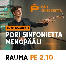 Pori Sinfonietta menop&auml;&auml;l!
