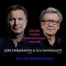 Hyv&auml;ntekev&auml;isyyskonsertti Joulun tuoksu