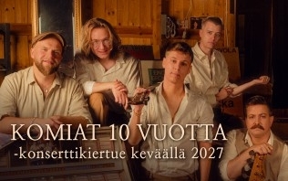Komiat 10 vuotta -konserttikiertue