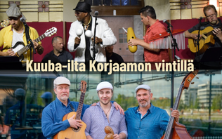 Kuuba-ilta Korjaamon vintillä: Fuego Azul ja Son Candela, feat. Mike Davison & Peter Loman