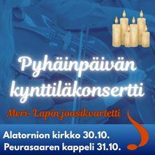 Pyh&auml;inp&auml;iv&auml;n kynttil&auml;konsertti