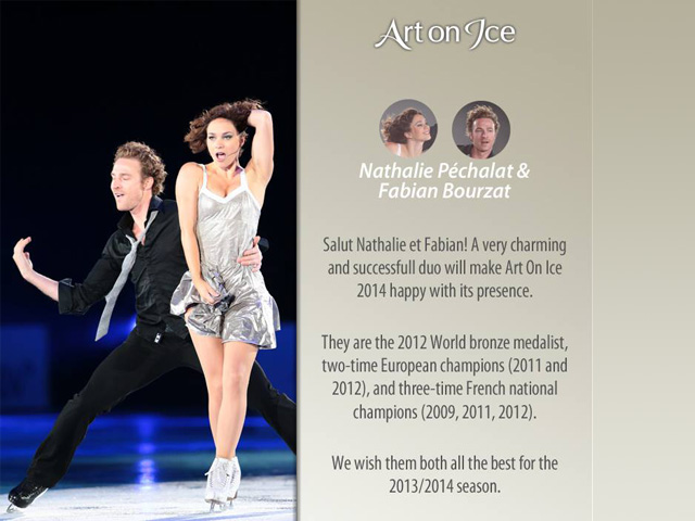 Nathalie P&eacute;chalant & Fabian Bourzat