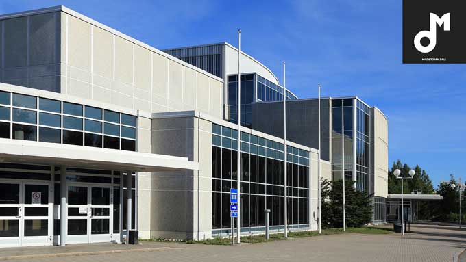 Oulun Musiikkikeskus p&auml;&auml;rakennus 