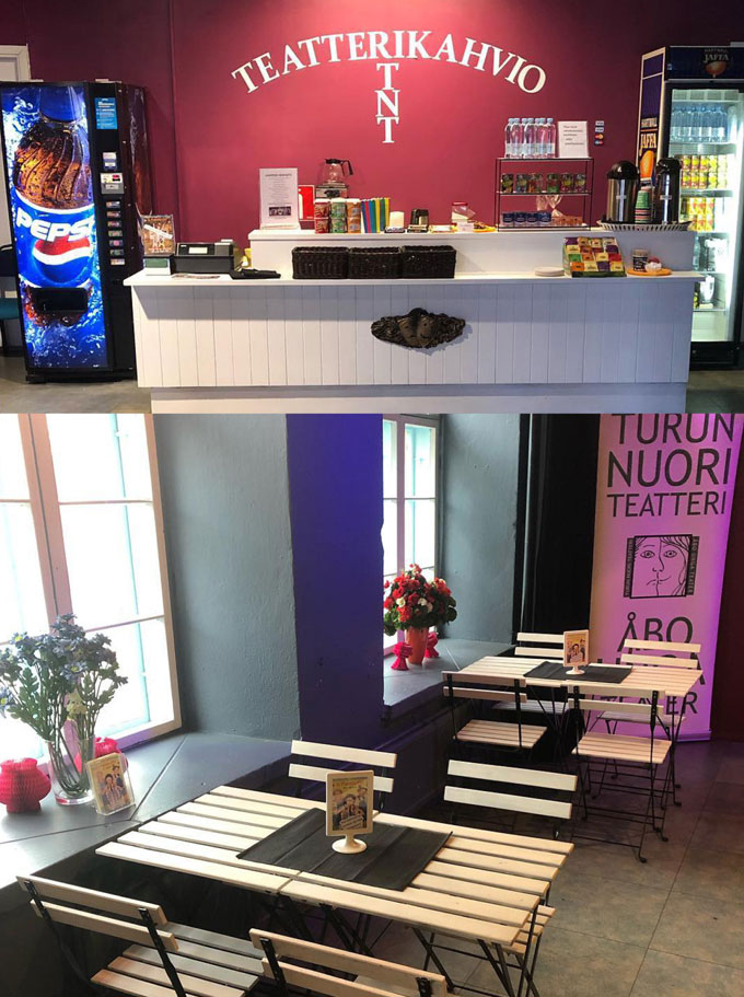 Turun Nuori Teatteri, kahvio