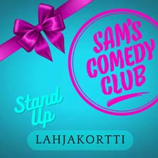 Sam's Comedy Club Stand Up-lahjakortti verkkokauppaan