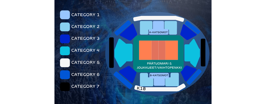 CEV 2026 katsomokartta