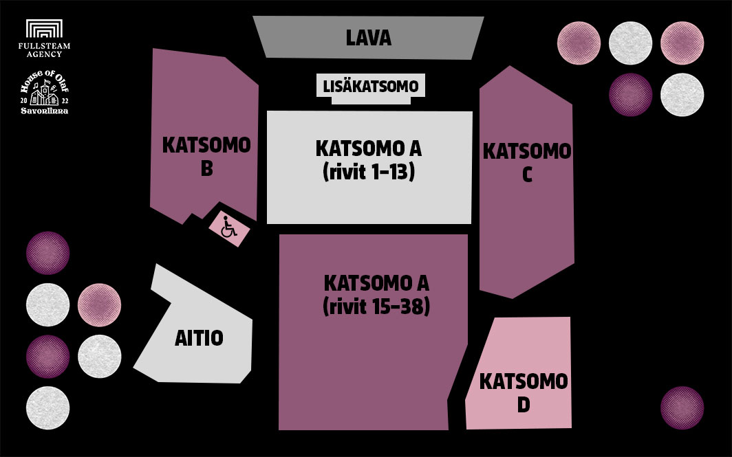 Olavinlinna katsomokartta